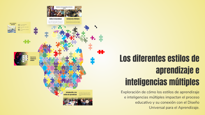 Los diferentes estilos de aprendizaje e inteligencias múltiples by Gary ...