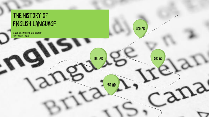 THE HISTORY OF ENGLISH LANGUAGE by martina sequiera on Prezi