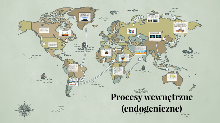 Sprawdzian Wnętrze Ziemi Procesy Endogeniczne Procesy wewnętrzne (endogeniczne) by Katarzyna Monika on Prezi