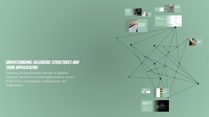 Algebraic Applications Understanding Algebraic Structures and Their Applications by Pranita ...