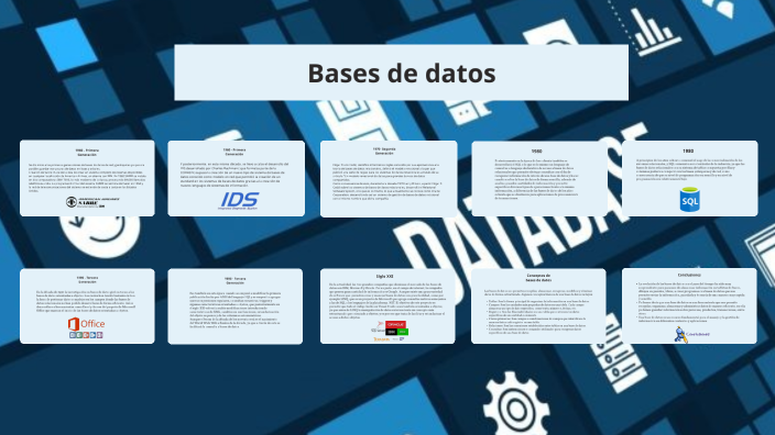 Bases de datos by DANIEL RAMIREZ FRANCO on Prezi