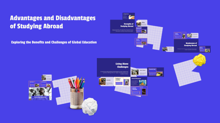 Advantages and Disadvantages of Studying Abroad by fatemeh ghorbani on ...
