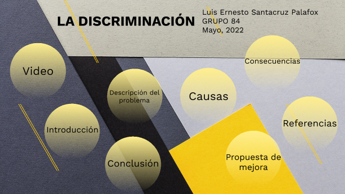 La Discriminación by Luis Ernesto Santacruz Palafox on Prezi