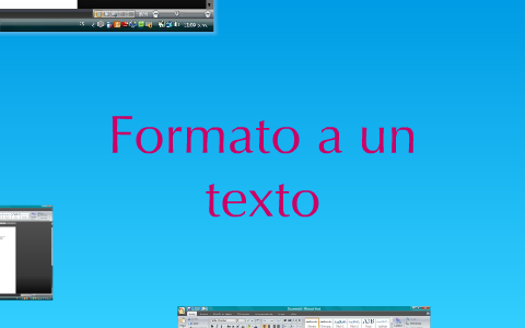 Como darle formato a un texto by eduard perez