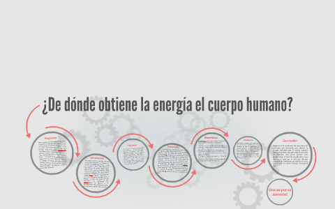 ¿De Dónde Obtiene La Energía El Cuerpo Humano? By Zulma Jion On Prezi