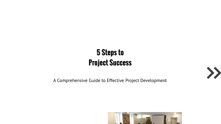 5 Steps to Project Success by Proaño Proaño Jorge Andrés on Prezi
