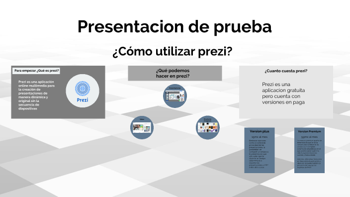 Presentación de prueba by Emily Avendaño G. on Prezi