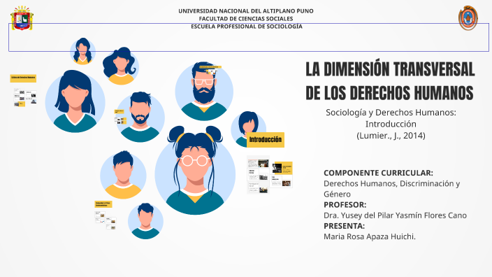 LA DIMENSIÓN TRANSVERSAL DE LOS DERECHOS HUMANOS by Maria Huichi on Prezi