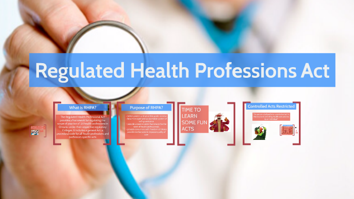 Regulated Health Profesions Act by Theo Pangan on Prezi