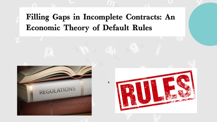 DEFAULT RULES by valentina rodriguez on Prezi