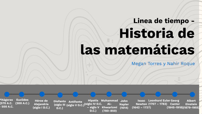 Historia de las matemáticas by megan lian on Prezi