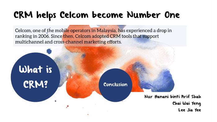 customer relationship management helps celcom become number one case study