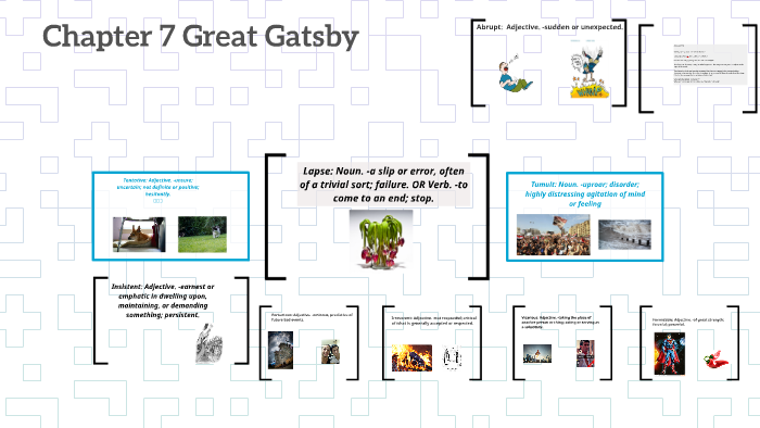 the great gatsby raft assignment chapter 7