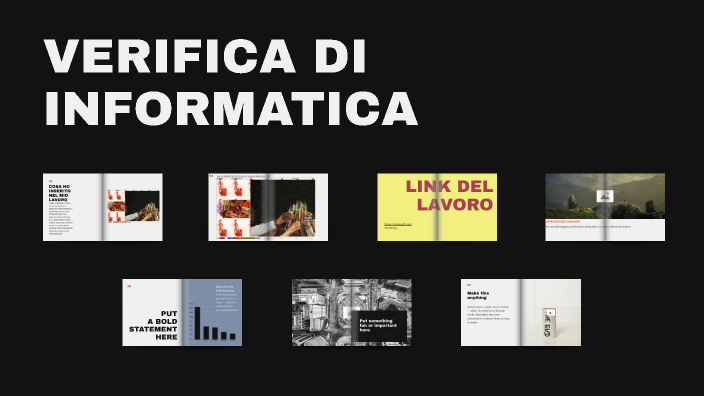 Verifica Di Informatica Prima Superiore Con Soluzioni verifica di informatica by andrea dig on Prezi