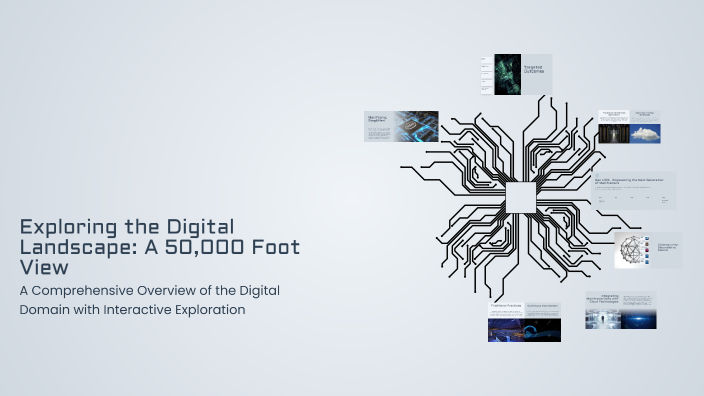 Exploring the Digital Landscape: A 50,000 Foot View by David Seng on Prezi