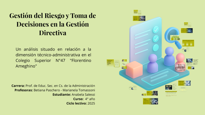 Gestión de Riesgos y Toma de Decisiones en la Gestión Directiva by Ana ...