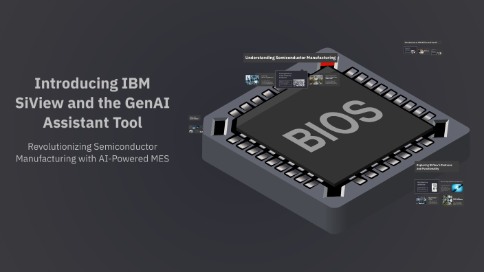 Introducing IBM SiView and the GenAI Assistant Tool by sarah bi on Prezi