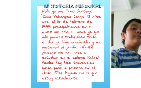 Mi Proyecto De Vida by Santiago Diaz Velasquez on Prezi