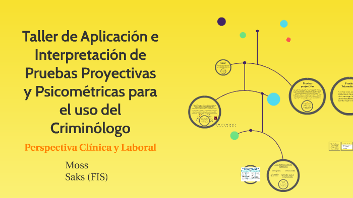 Taller de Aplicación e Interpretación de Pruebas Proyectivas y ...