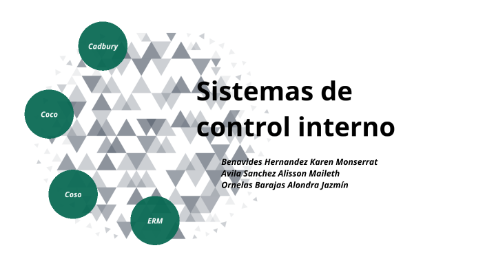 CONTOL INTERNO by KAREN MONSERRAT BENAVIDES HERNANDEZ on Prezi