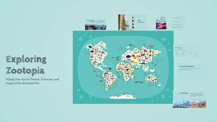 Harmony Map Zootopia Exploring Zootopia by Khairunnisa on Prezi