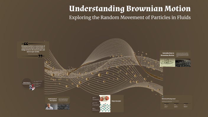Understanding Brownian Motion by Bdh dej on Prezi