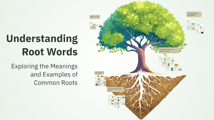 Understanding Root Words by Zara Campbell on Prezi