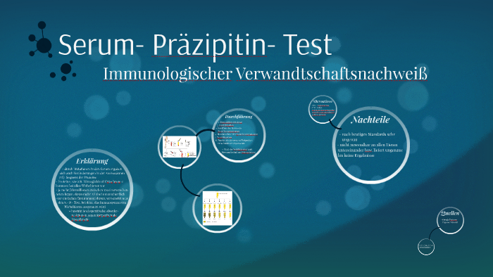 Serum Präzipitin Test by Chiara Claus on Prezi