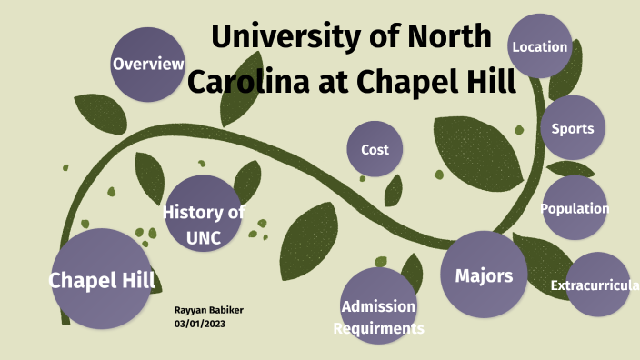 university of north carolina chapel hill essays