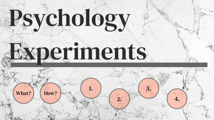 psychology experiments prezi