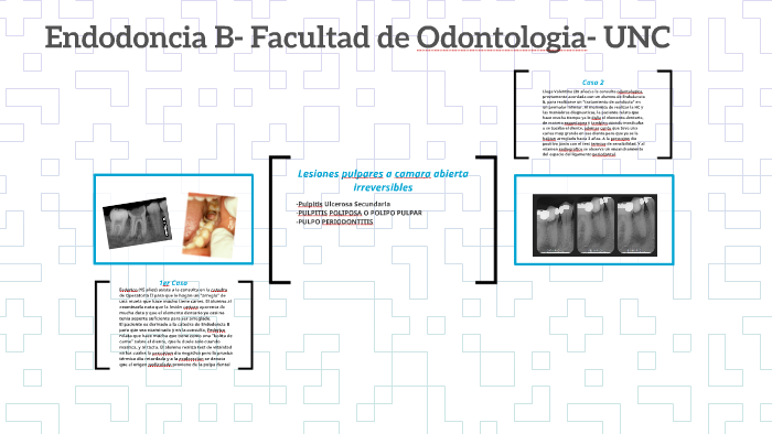 Lesiones Pulpares a camara abierta (reversibles) by Sofia Funes