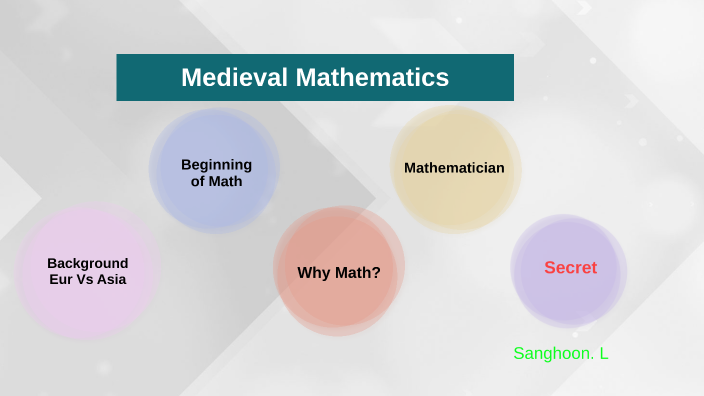 medieval mathematics essay