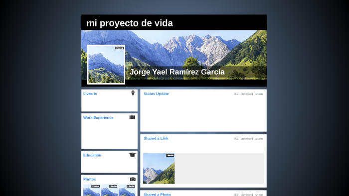 mi proyecto de vida by Jorge Yael Ramírez García on Prezi