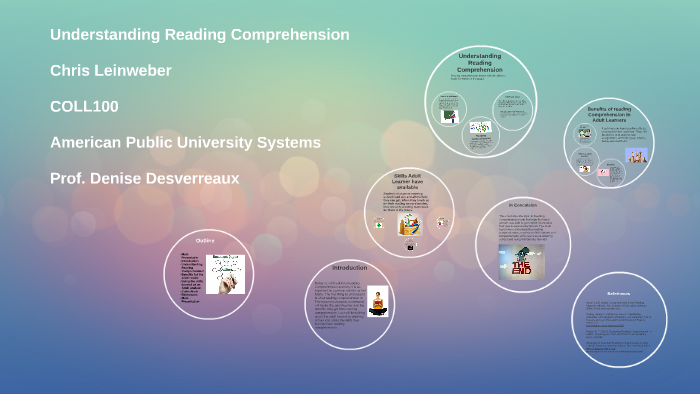 Understanding Reading Comprehension by Chris Leinweber on Prezi