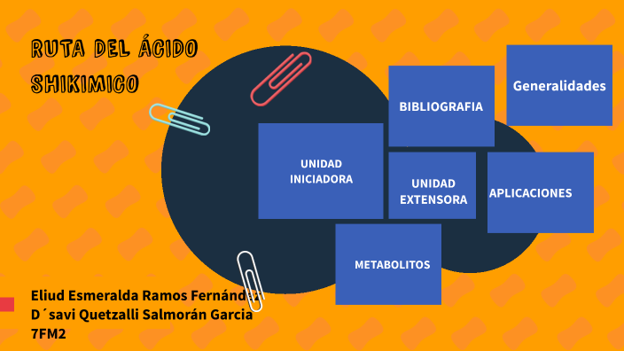 Ruta del ácido shikimico by Esmeralda Ramos on Prezi