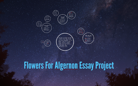 flowers for algernon essay titles