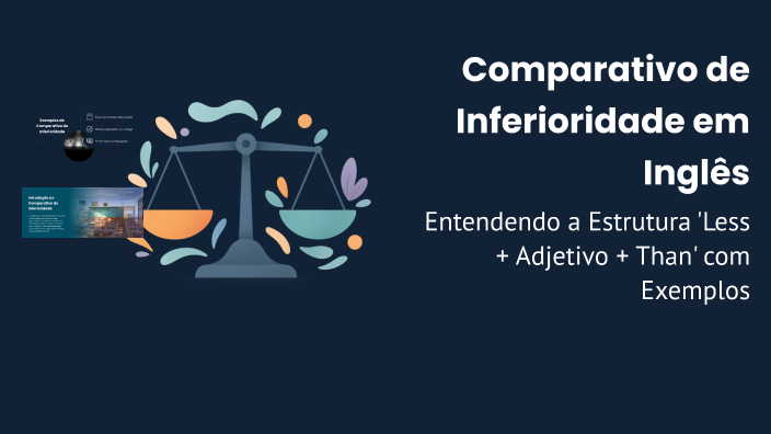 Comparativo de Inferioridade em Inglês by Vitor Silva on Prezi