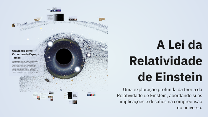 A Lei da Relatividade de Einstein by Inês Santos on Prezi