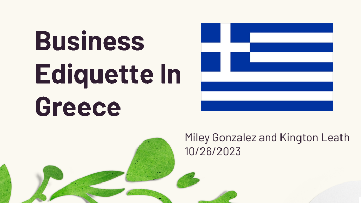 Business Etiquette Presentation by Miley Gonzalez on Prezi