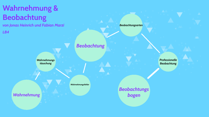 Unterschied Zwischen Wahrnehmen Und Beobachten Beobachtung und Wahrnehmung by Fabi an on Prezi