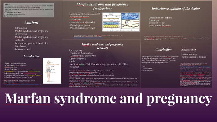 Marfan syndrome and pregnancy by Luca Meesters
