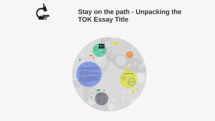 unpacking tok essay titles 2022