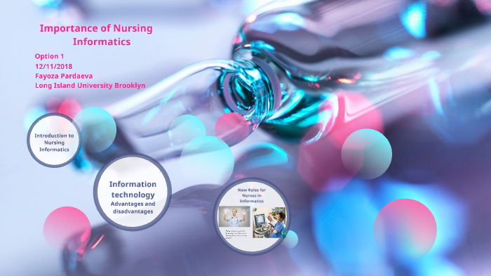 Importance Of Nursing Informatics Essay