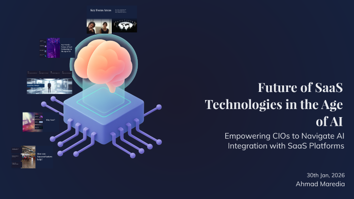 Future of SaaS Technology in the Age of AI by Ahmad Maredia on Prezi