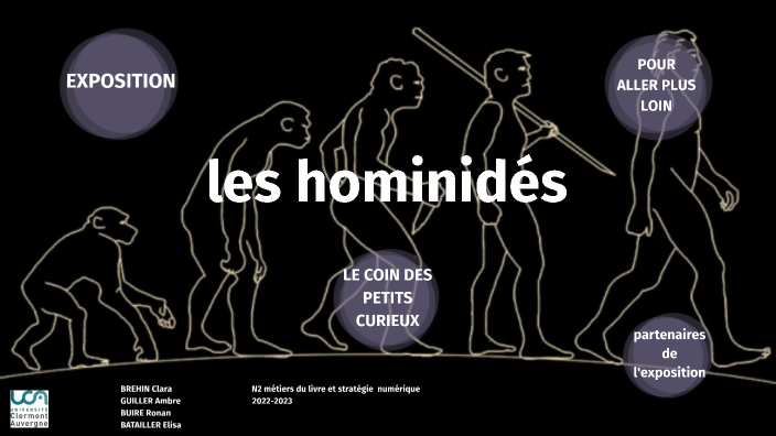 exposition sur les Hominidés by relpe elfe on Prezi