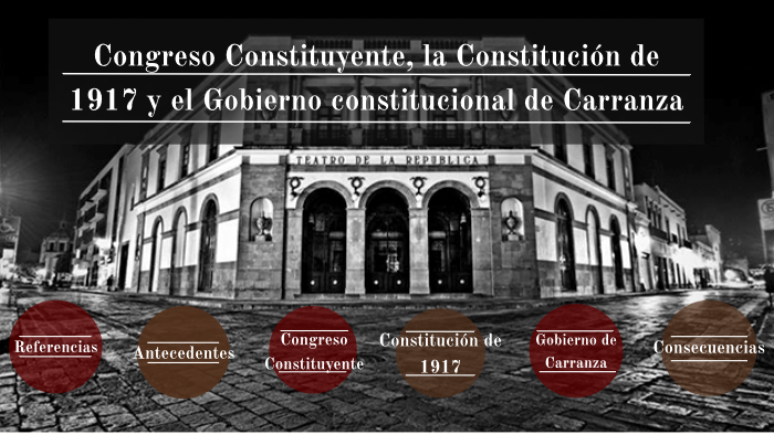 Congreso Constituyente y Constitución de 1917 by Equipo De historia on ...