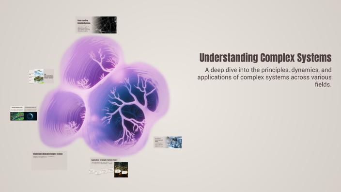 Understanding Complex Systems by B W O on Prezi