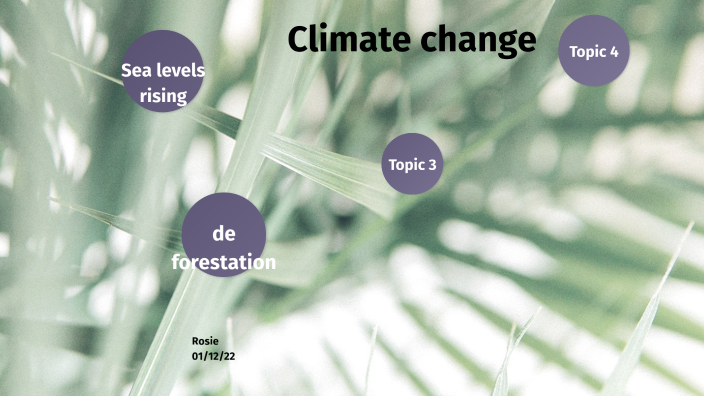 Climate Change presentation by Rosie Cooper on Prezi