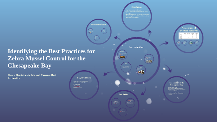 Identifying the Best Practices for Zebra Mussel Control for by Bari