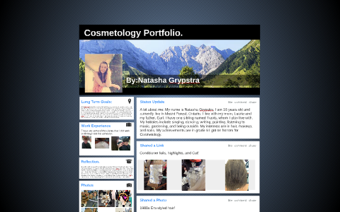 Cosmetology Portfolio. by Natasha Grypstra on Prezi